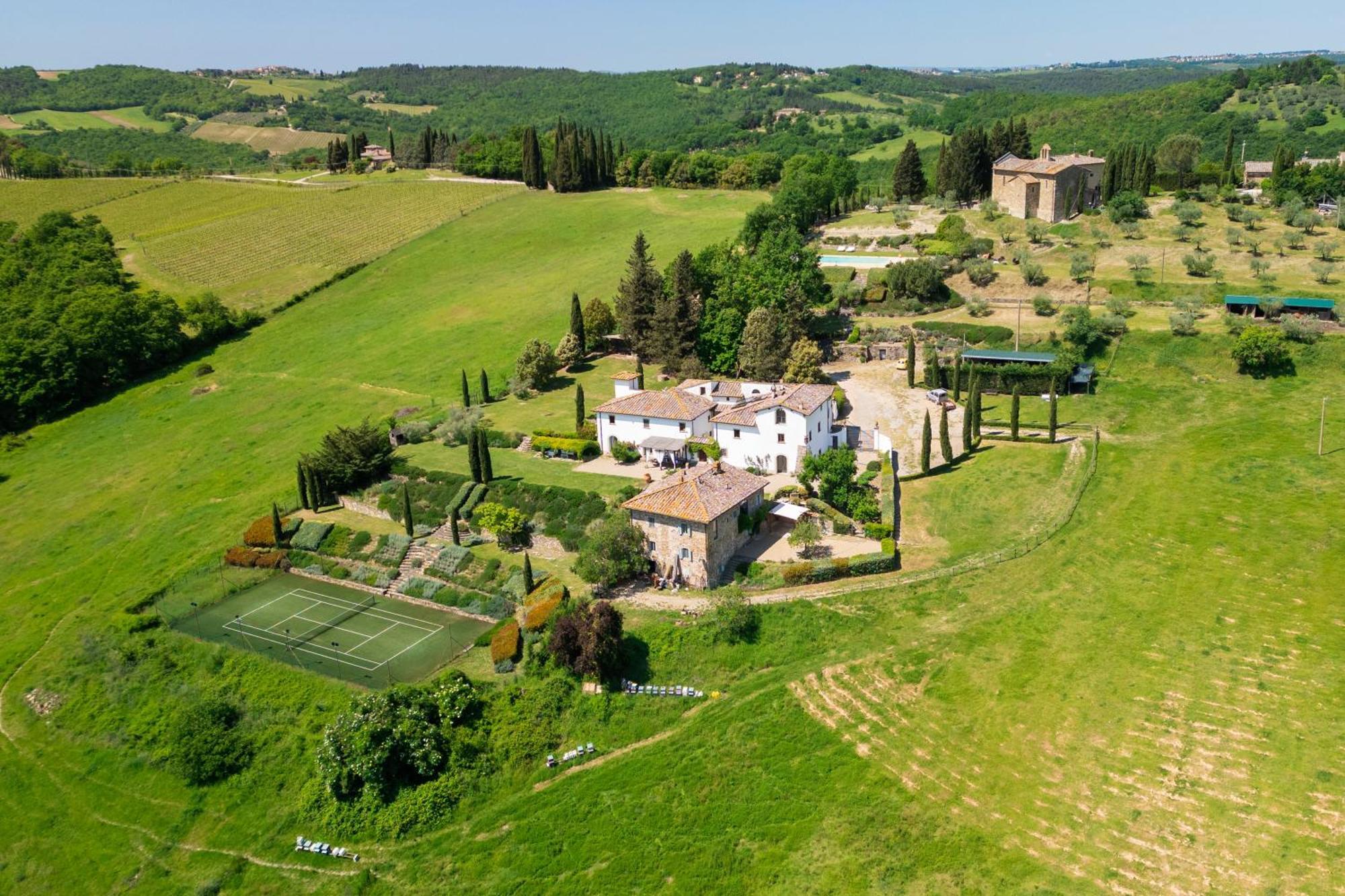 Вилла Rignana Estate Греве-ин-Кьянти Экстерьер фото